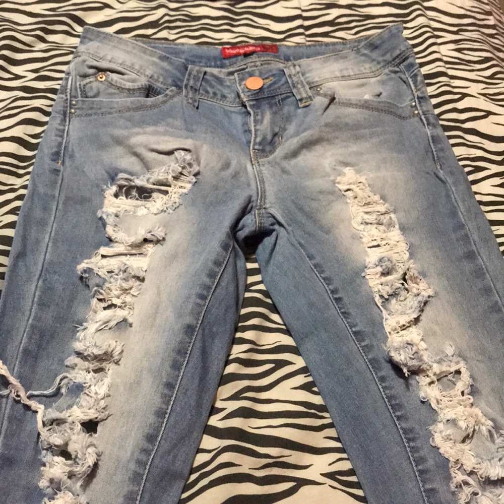 Ripped jeans